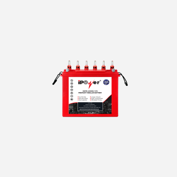 ipower Premium Tubular Battery – 220TB (220AH/12V)